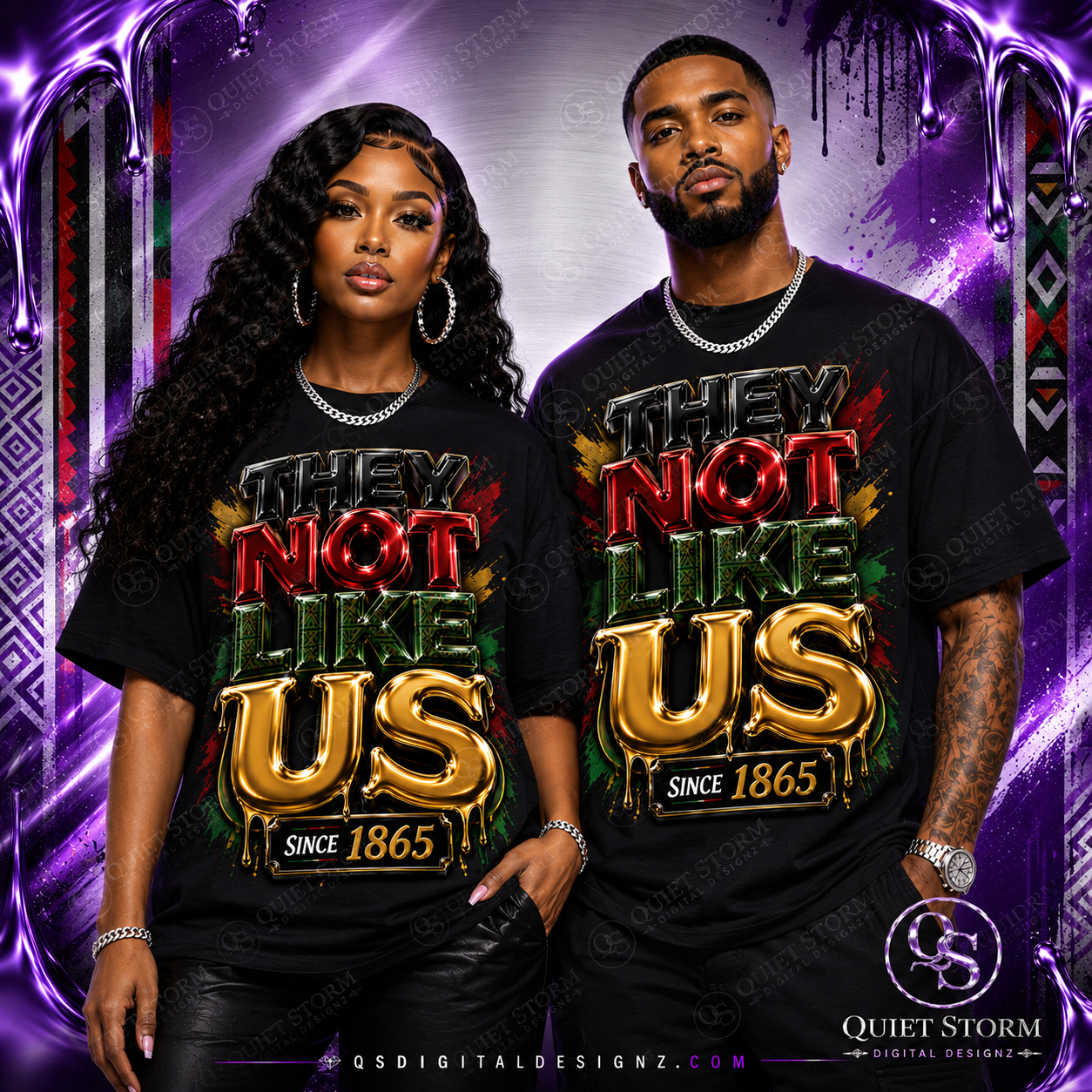 THEY NOT LIKE US – SINCE 1865 JUNETEENTH