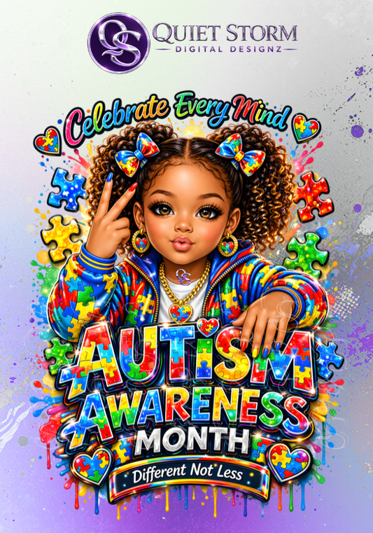 Autism Awareness Different Not Less