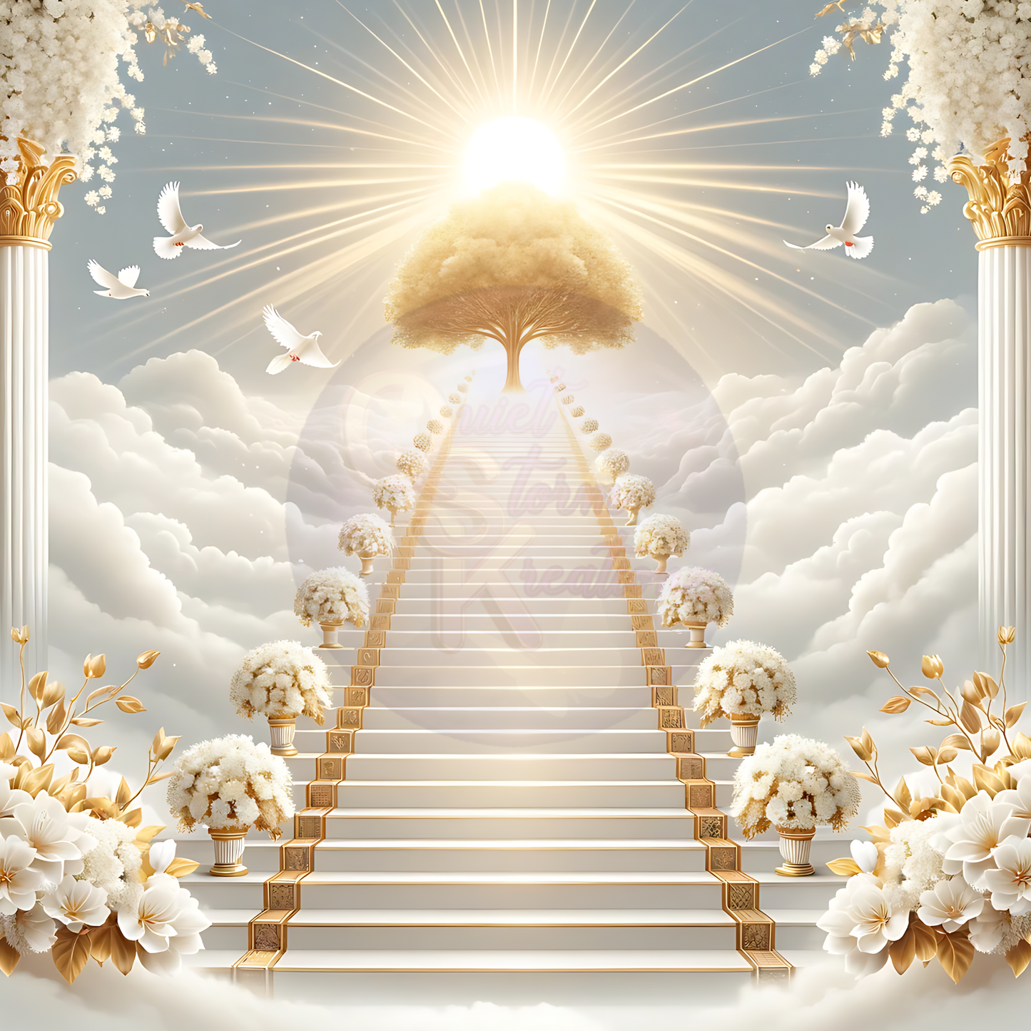 White Stairs Memorial PNG