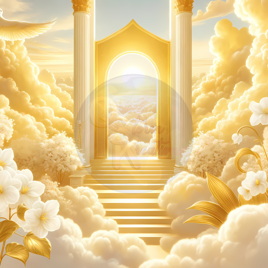 Yellow  with Golden Arch Memorial PNG