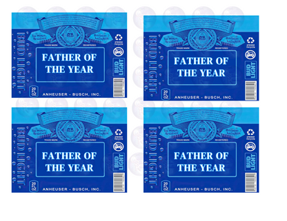 Father of the Year Beer Template Bundle