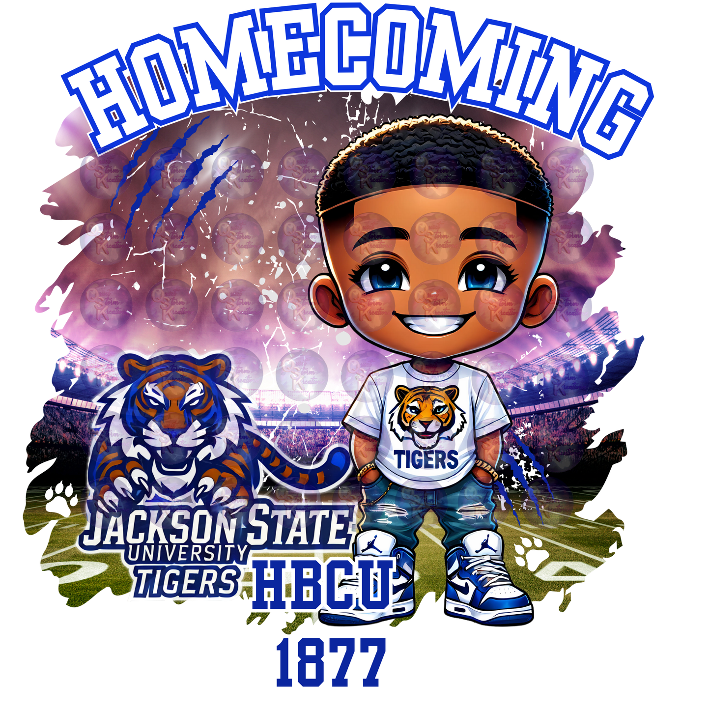 Jackson State Homecoming Boy