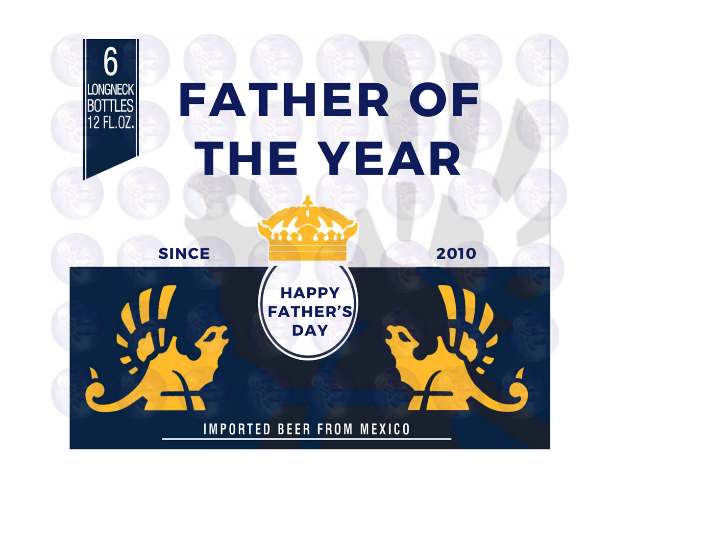 Father of the Year Beer Template Bundle