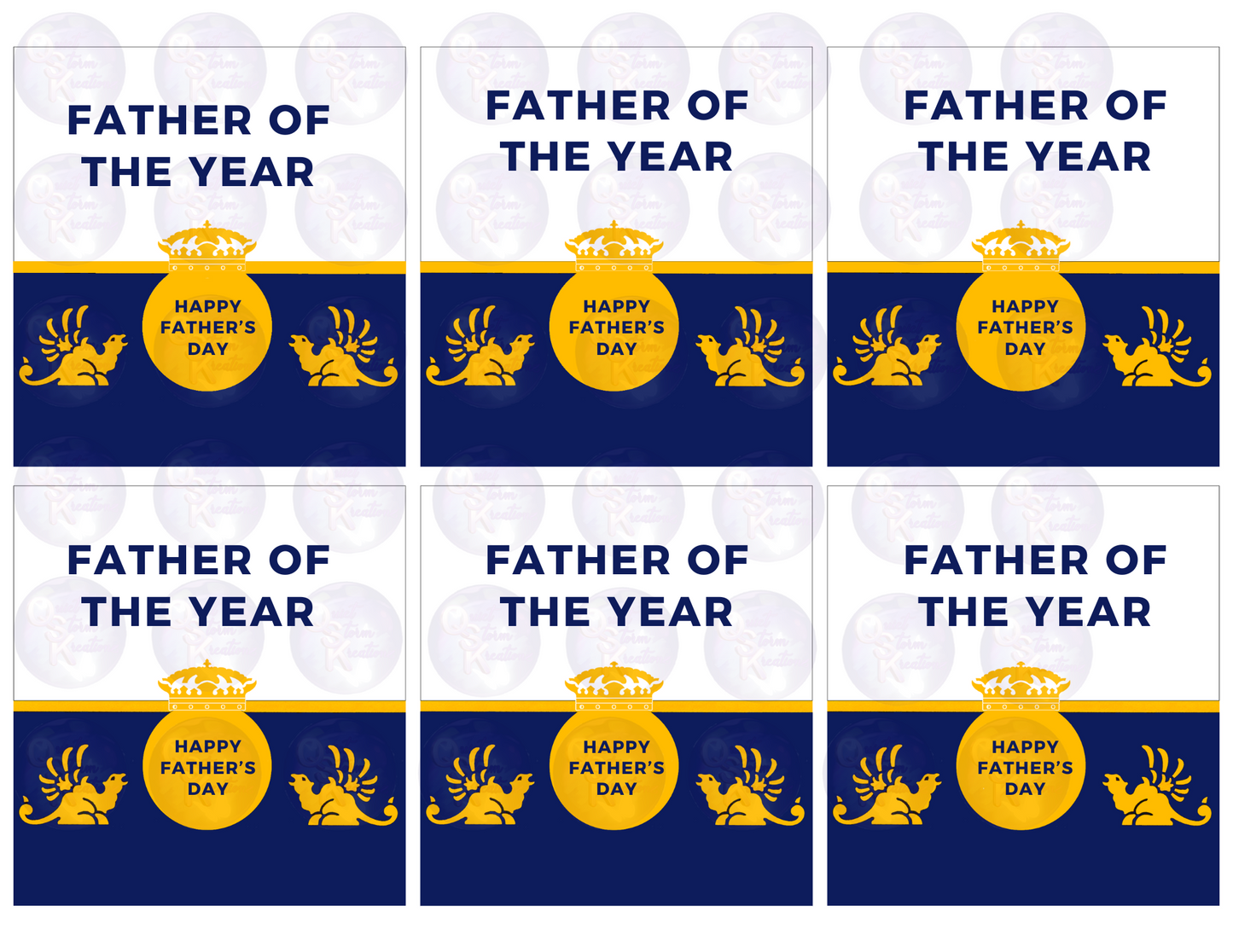 Father of the Year Beer Template Bundle