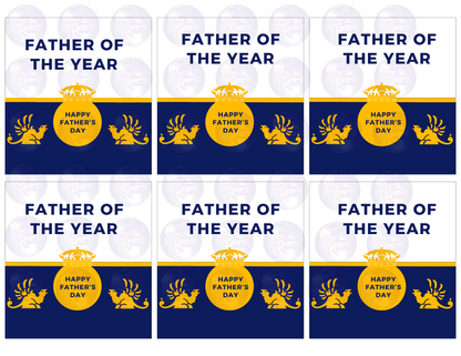 Father of the Year Beer Template Bundle