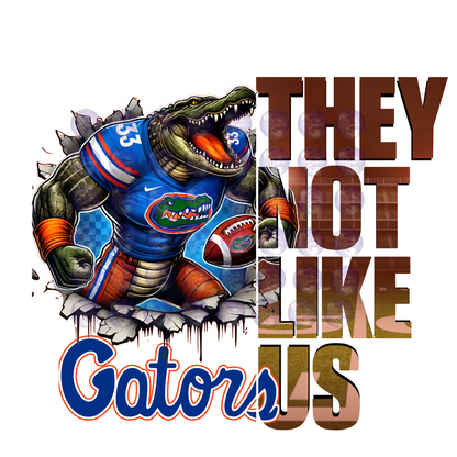 Florida Gators They Not Like Us  PNG