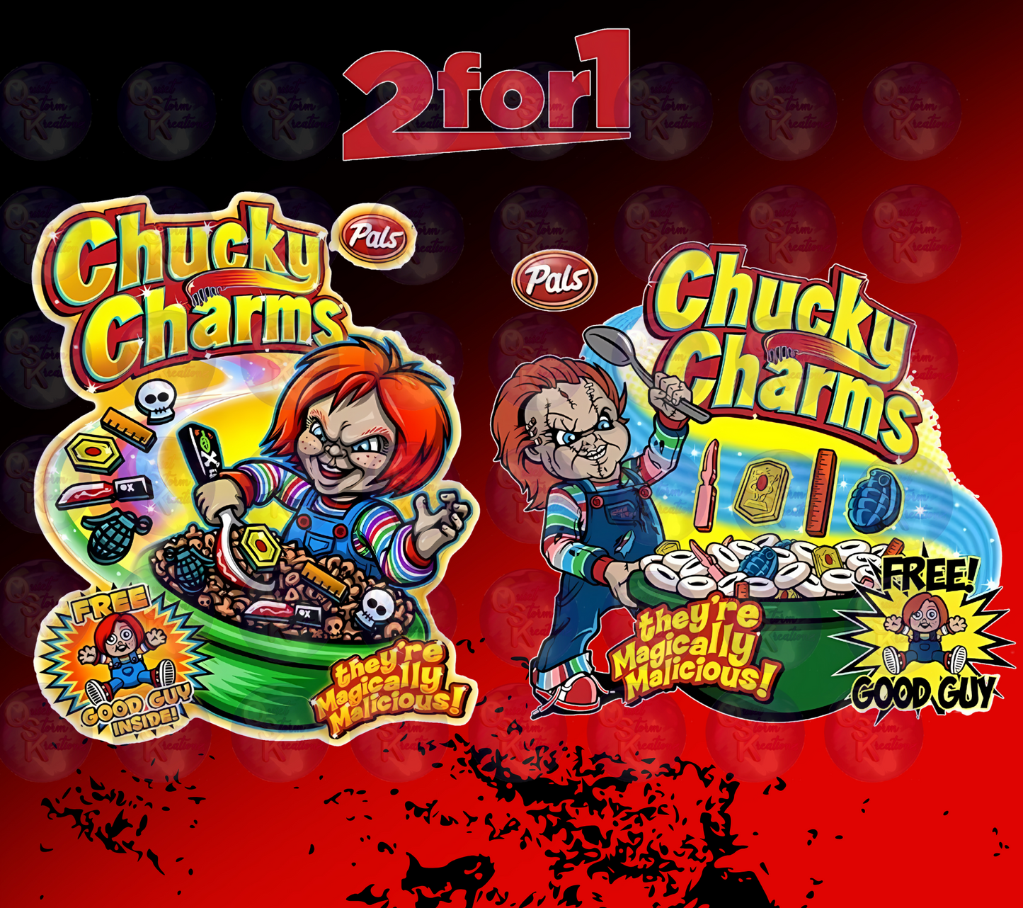 Chucky Charms Tumbler Wrap