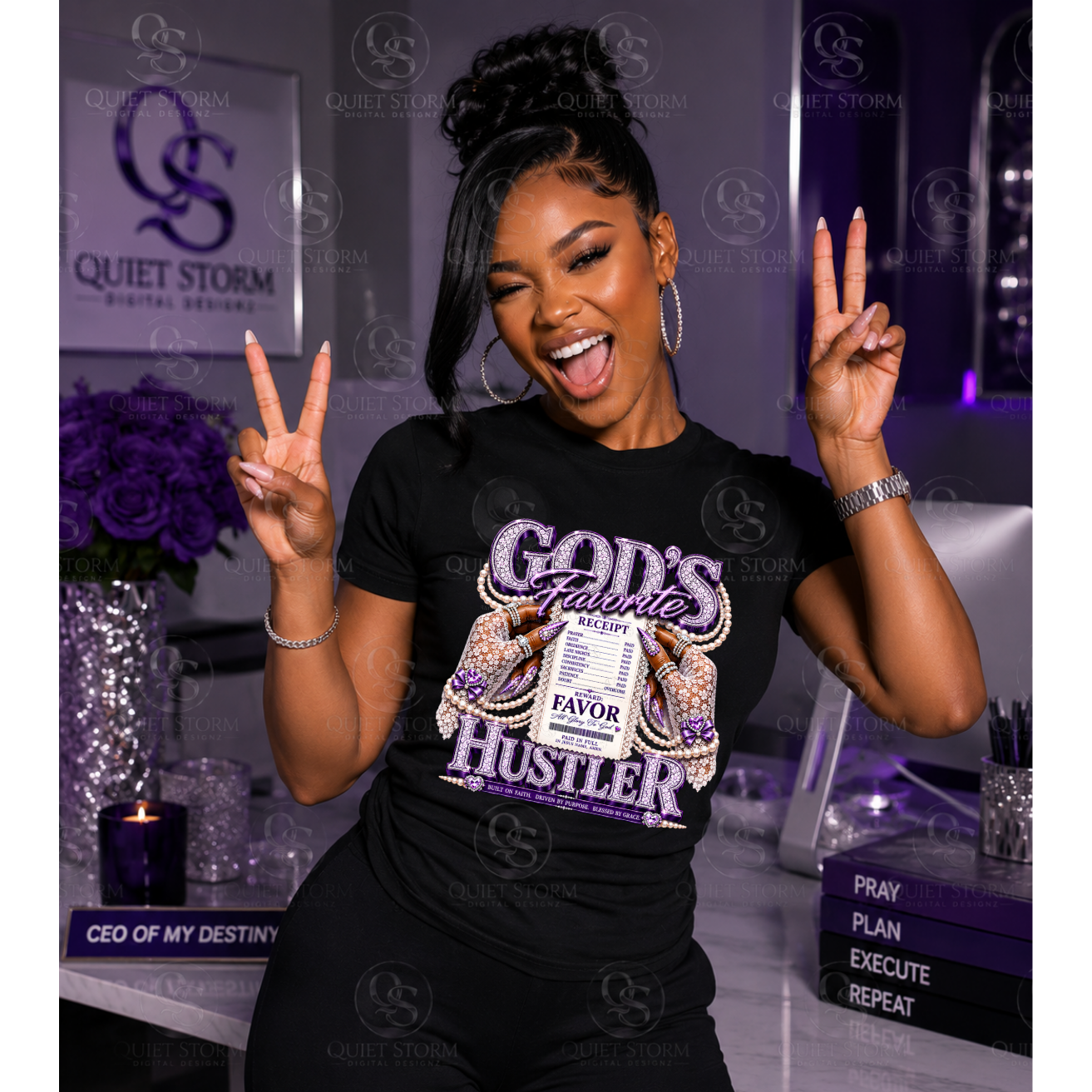 GOD'S FAVORITE HUSTLER PNG