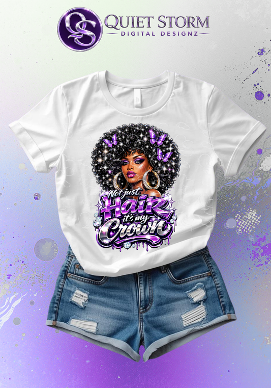 Not Just My Hair PNG